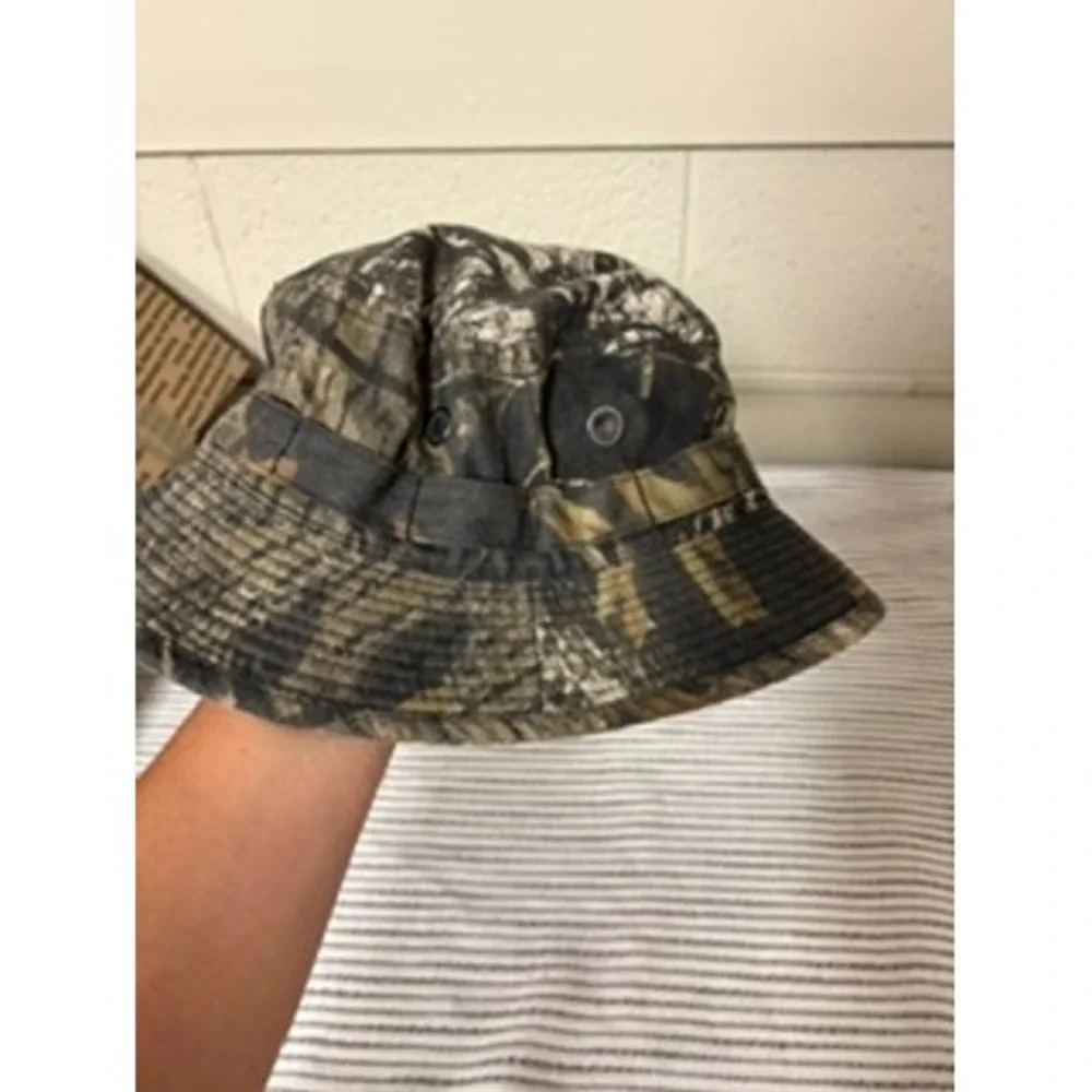 Outdoor Cap Mens Camo Boonie Hat RealTree Fishing Hunting Bucket Hat L XL